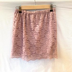 Women’s Xhilaration Lace Mini Skirt